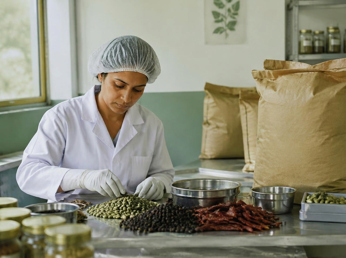 Ingredient inspection and quality coordination